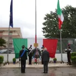 Corona di alloro alla festa dell’arma 2020 a Caserta